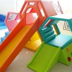 environmental-PU-software-wooden-frame-and-sponge-bee-play-slide-kids-soft-toy-plant-children-playground-(3)
